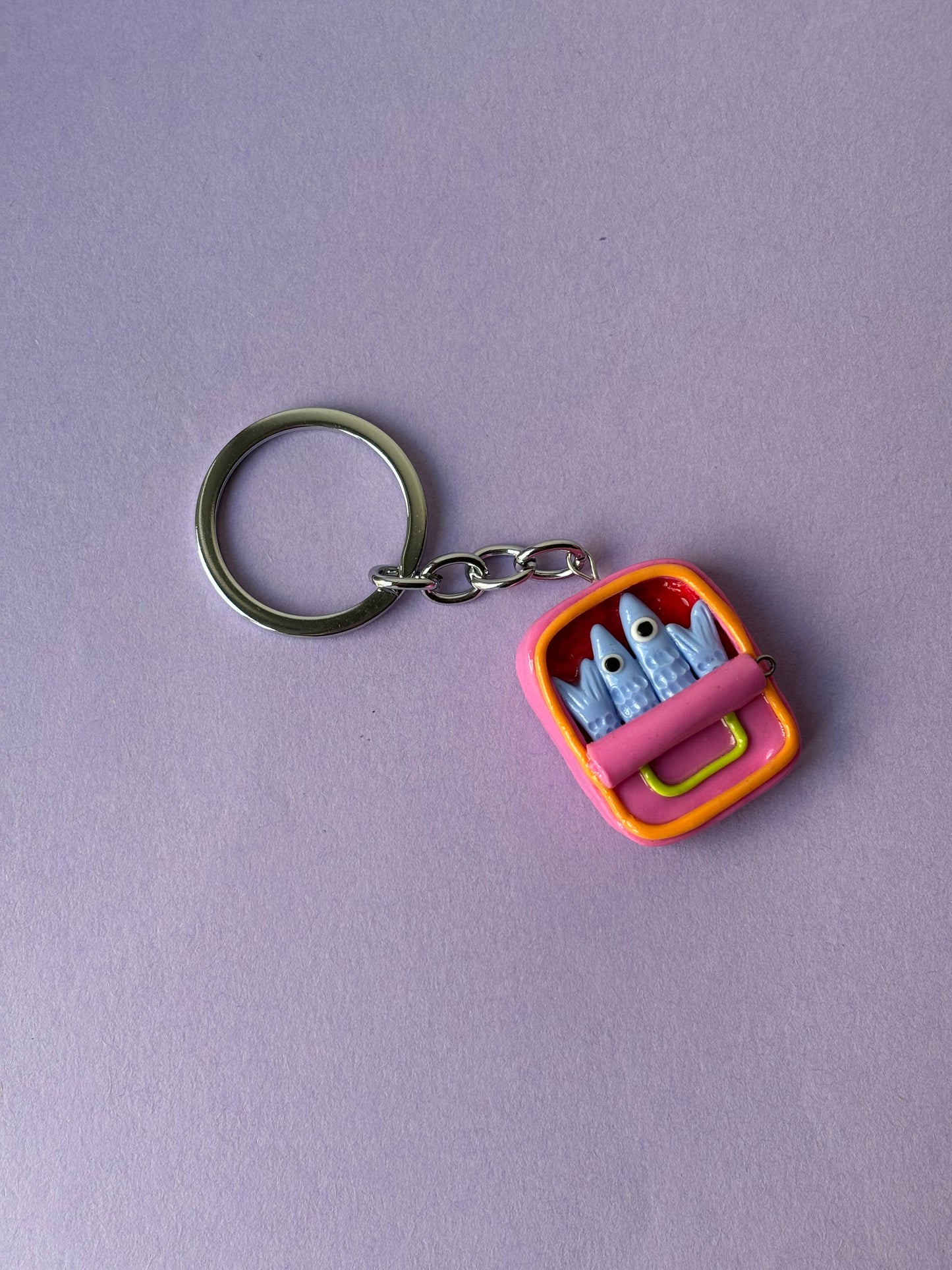 Keychain (Sardines) MADE TO ORDER