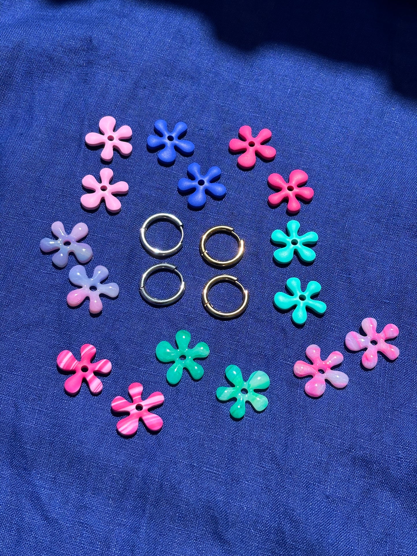 Flower Hoops (Small)
