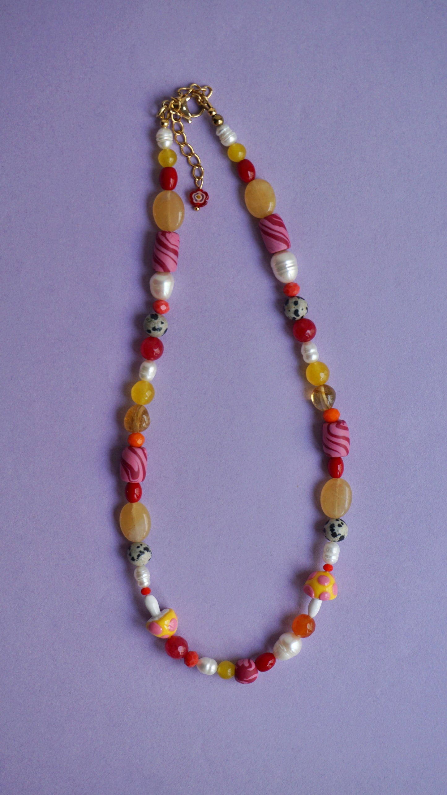 Mushroom Necklace