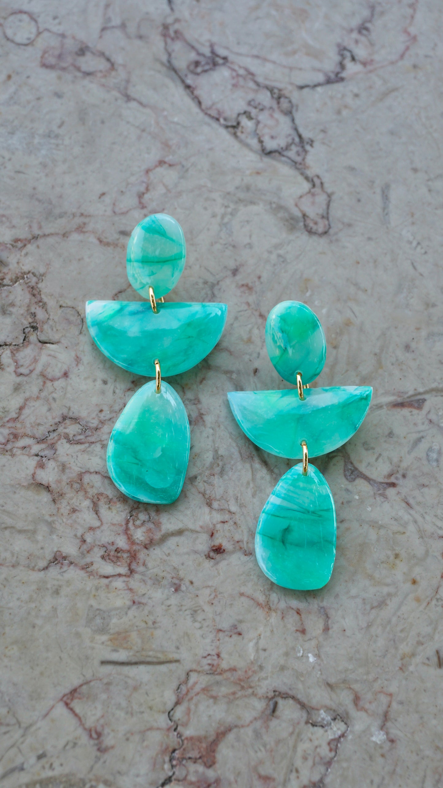 Stonehenge Earrings (Shiny)