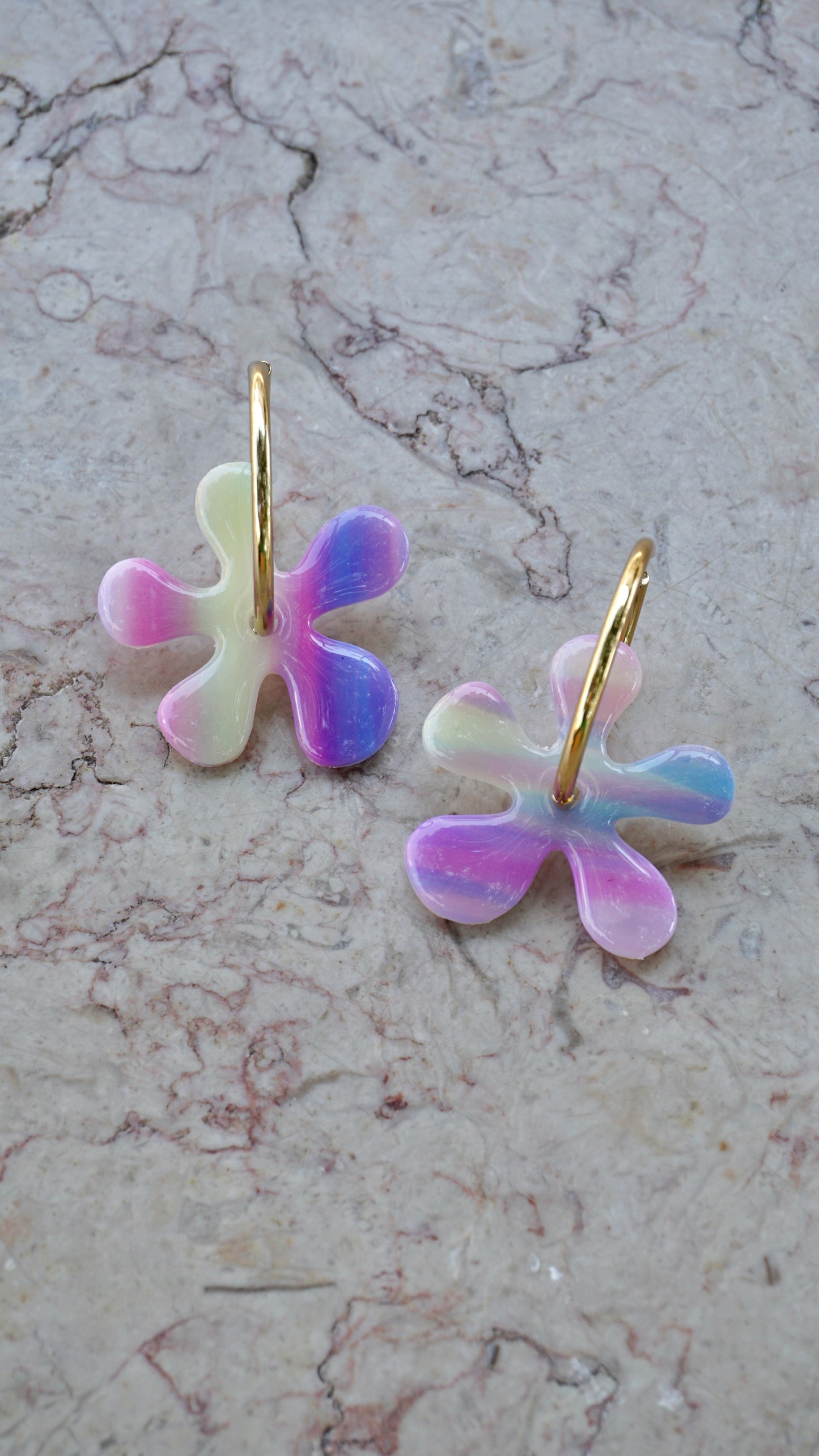 Flower Hoops (Big)