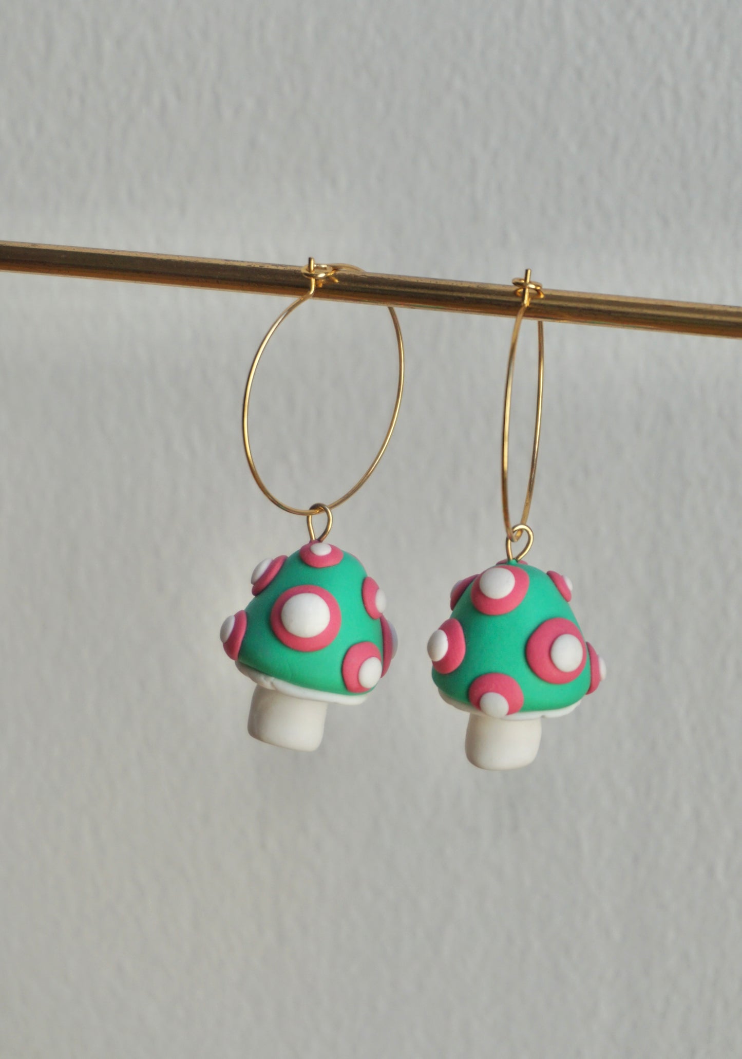Big Mushroom Earrings