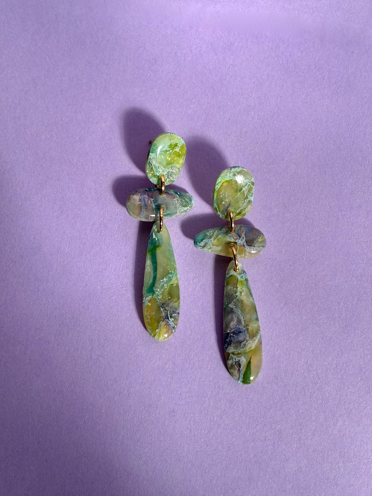 Mini Caterpillar Earrings