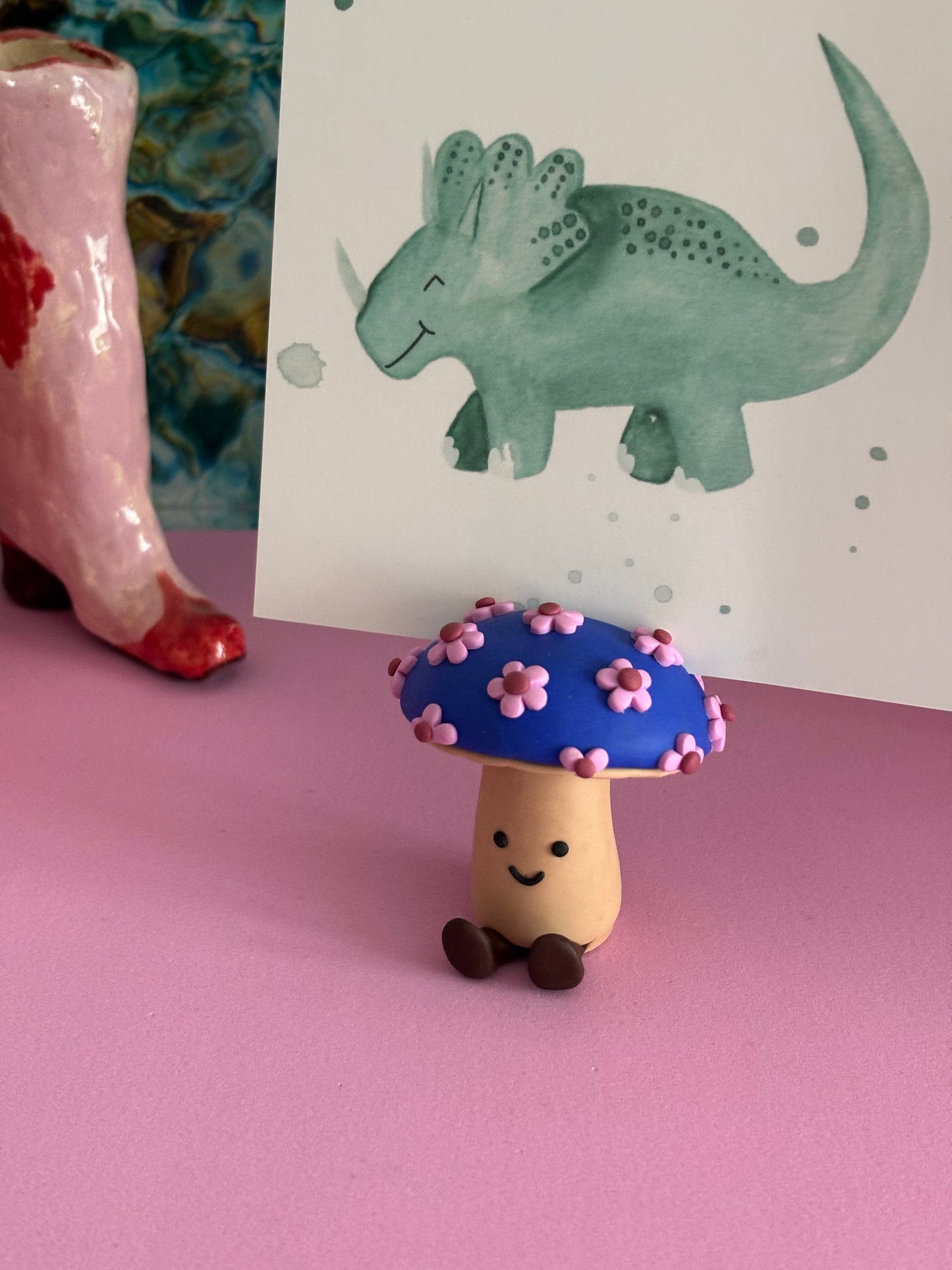 Mushroom Photo Holder