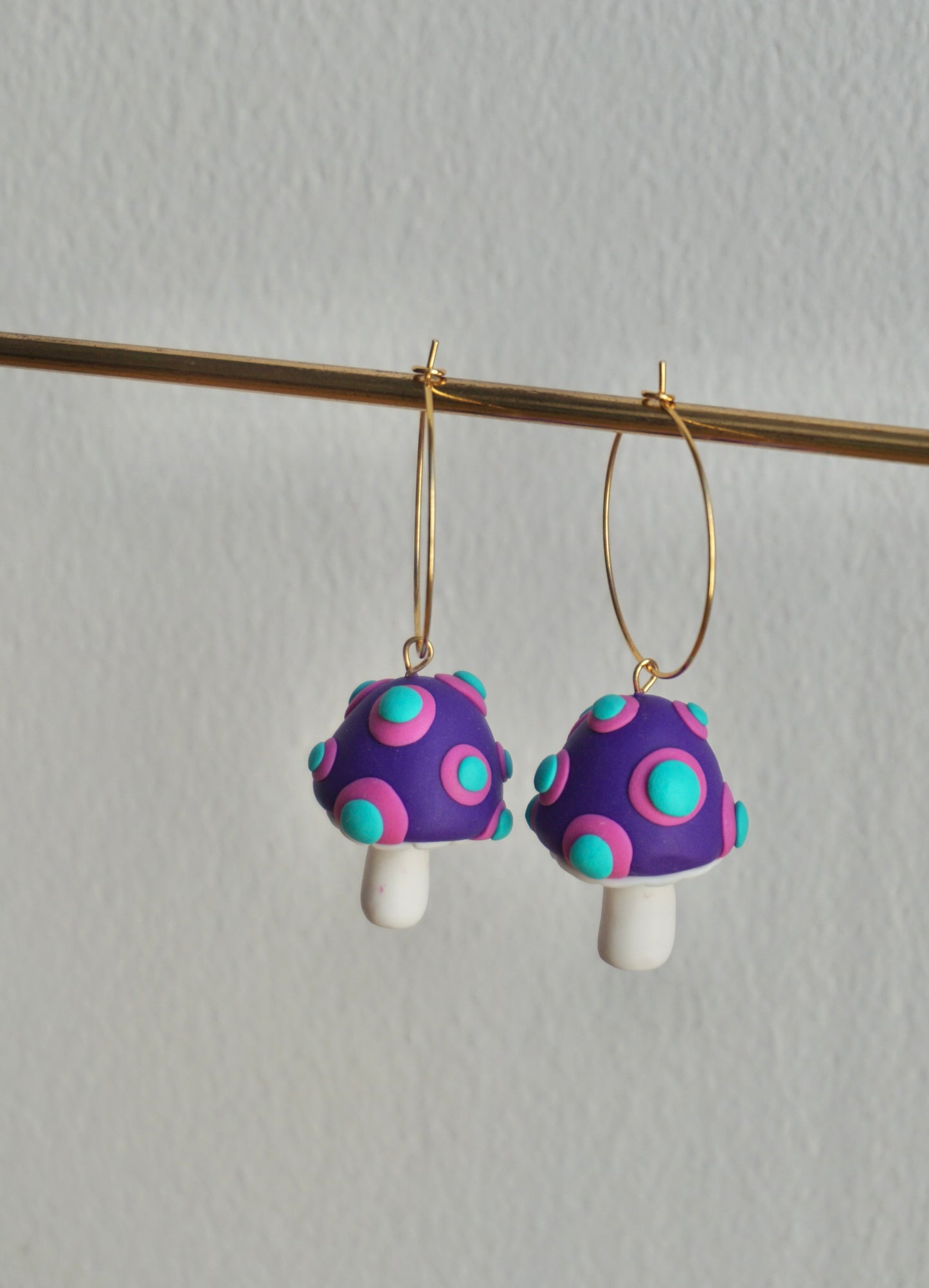 Big Mushroom Earrings