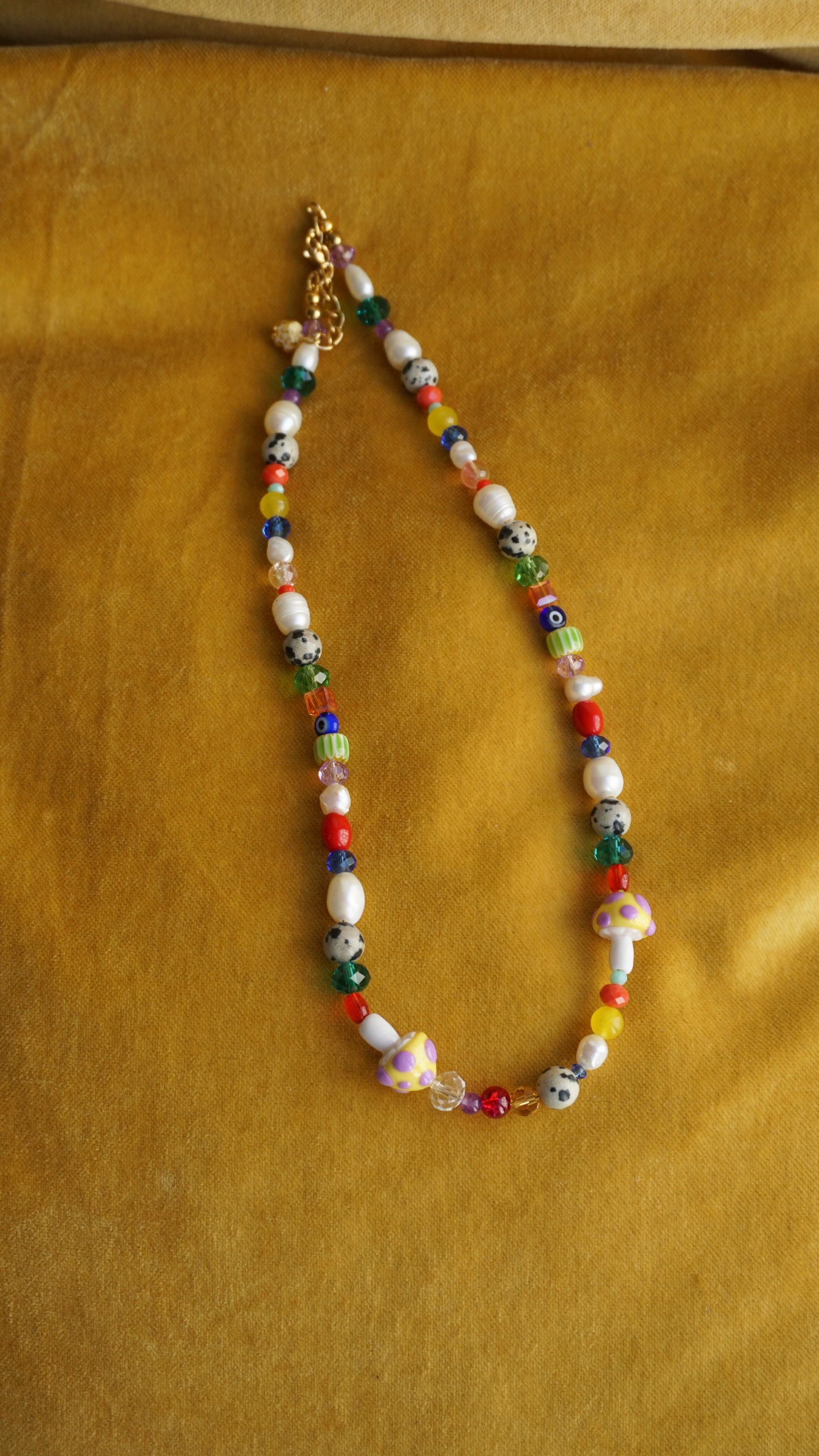 Mushroom Necklace