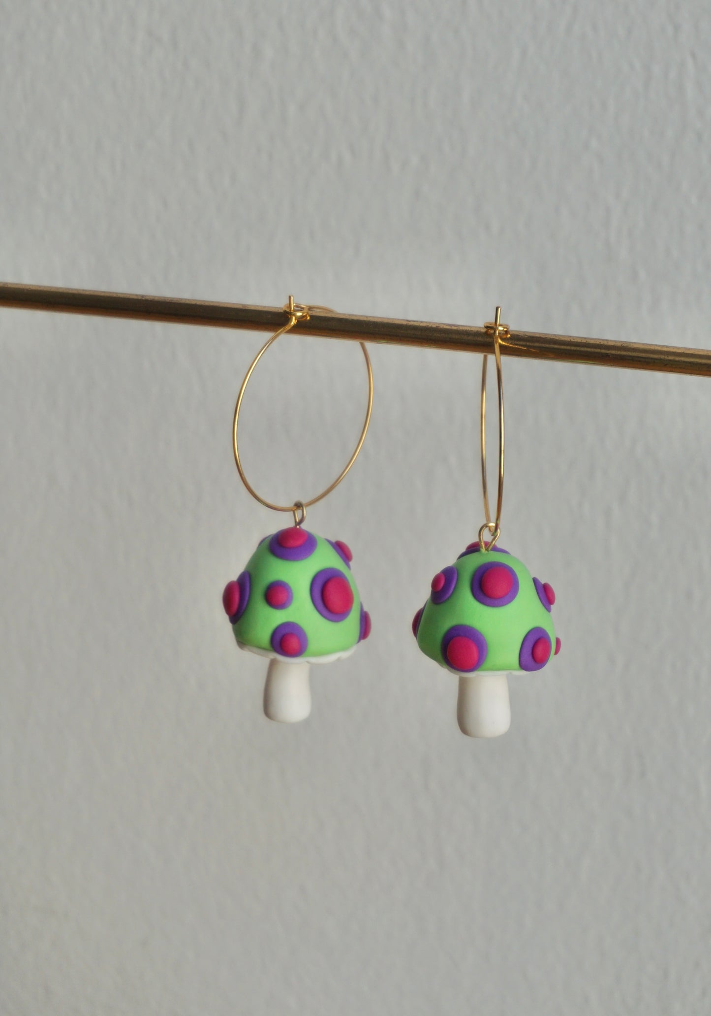 Big Mushroom Earrings