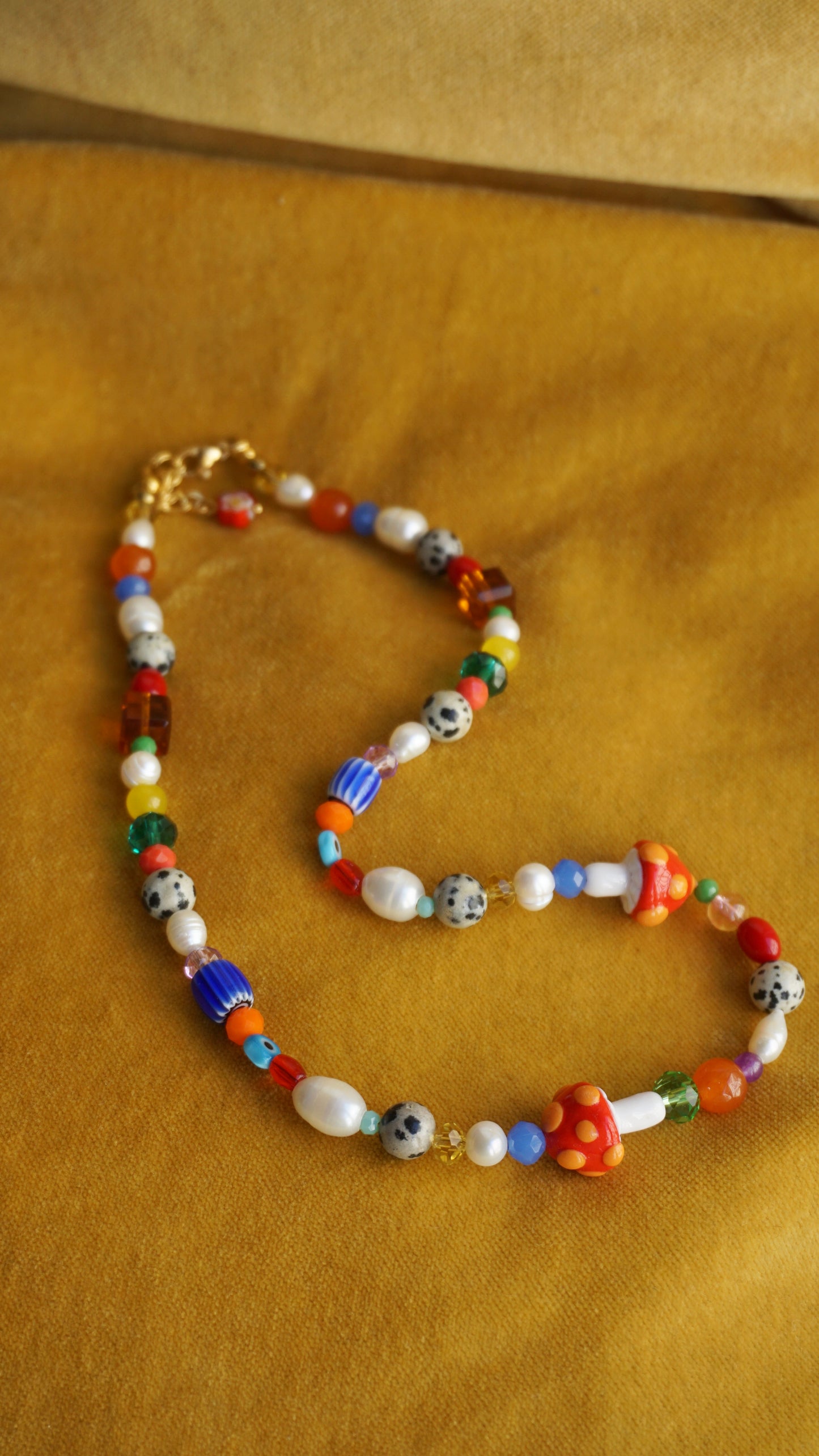 Mushroom Necklace