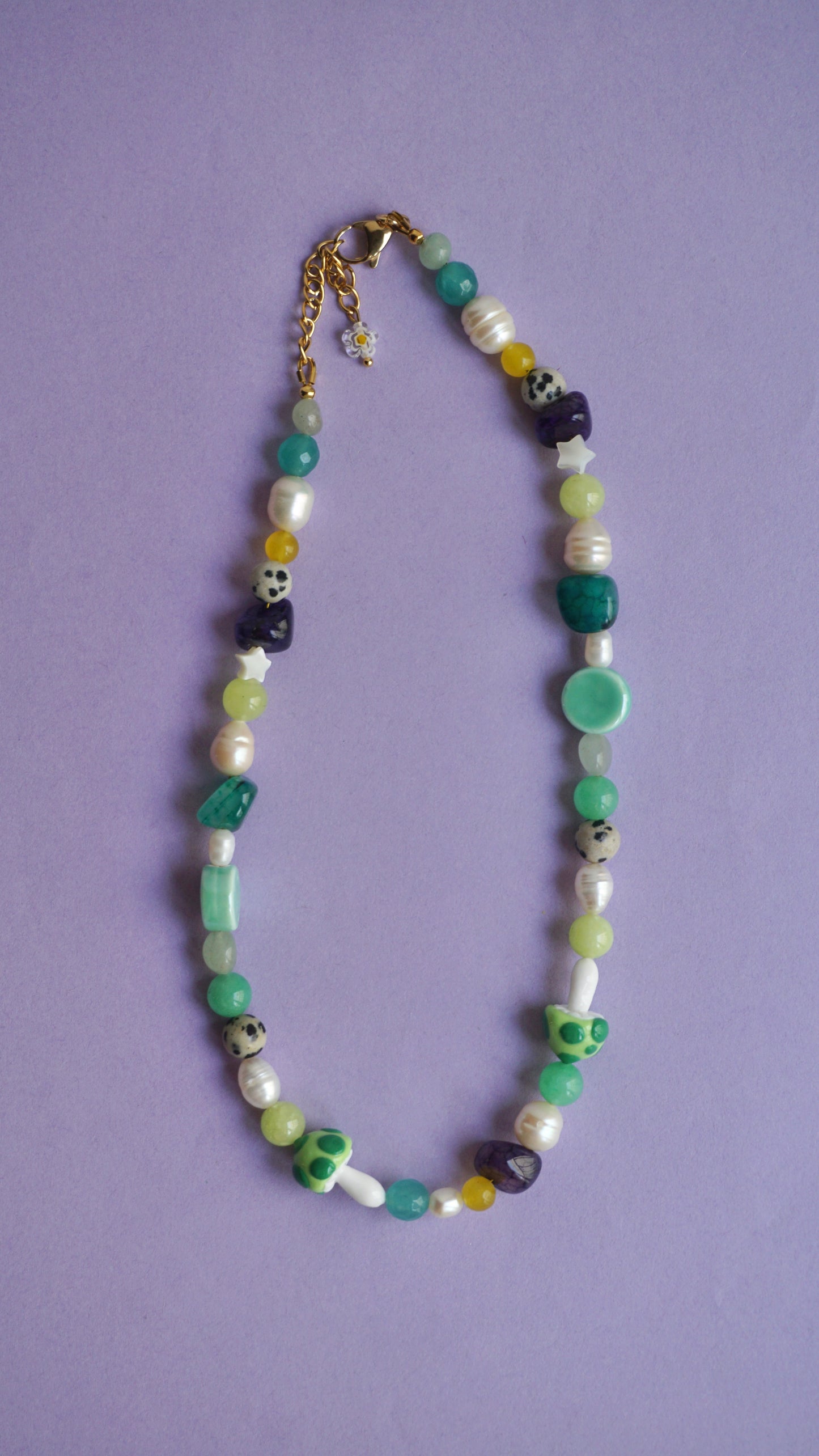 Mushroom Necklace
