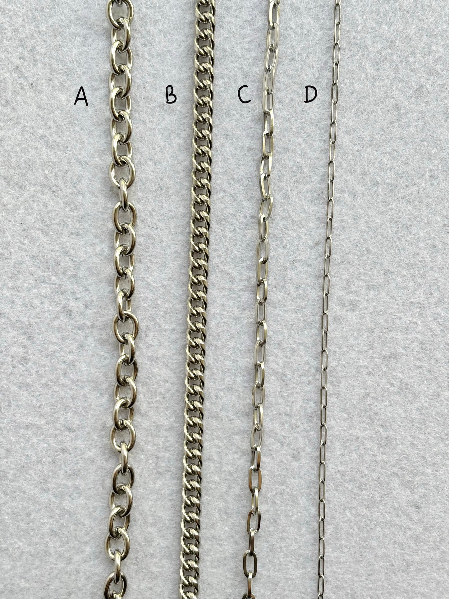 Chain Bracelet (for charms) Silver