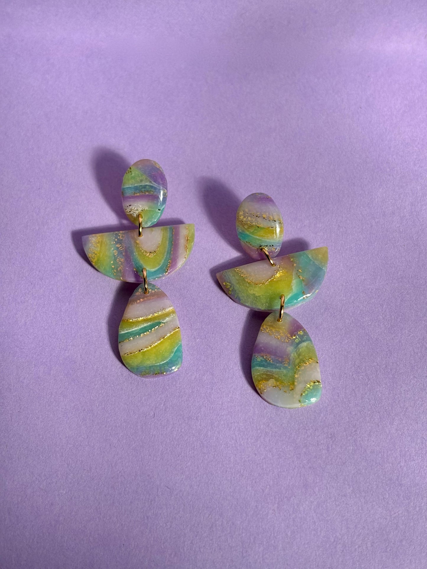 Stonehenge Earrings (Shiny)