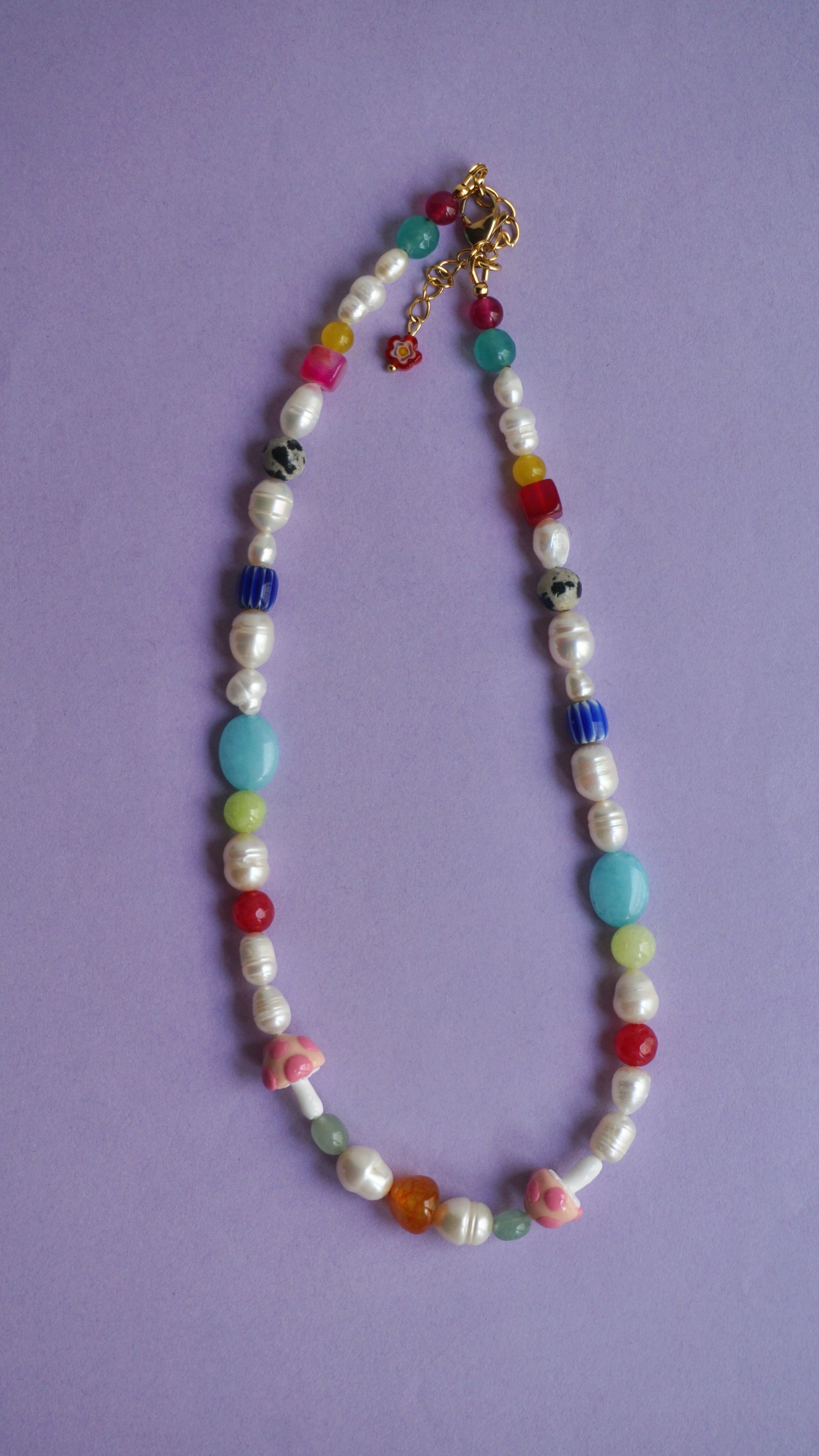 Mushroom Necklace
