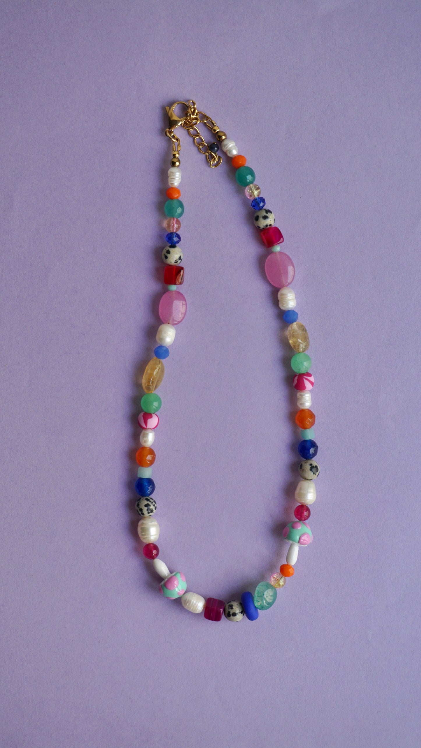 Mushroom Necklace
