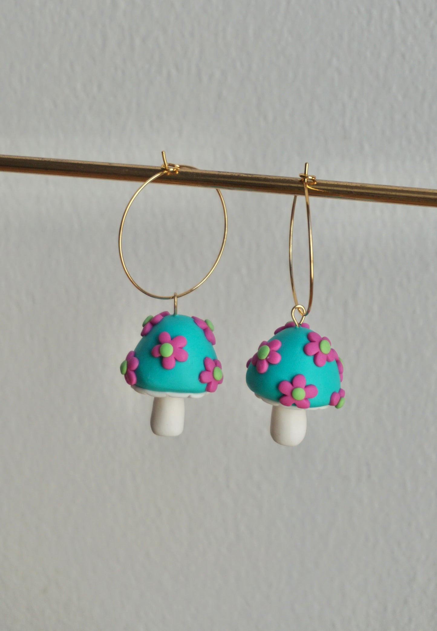 Big Mushroom Earrings