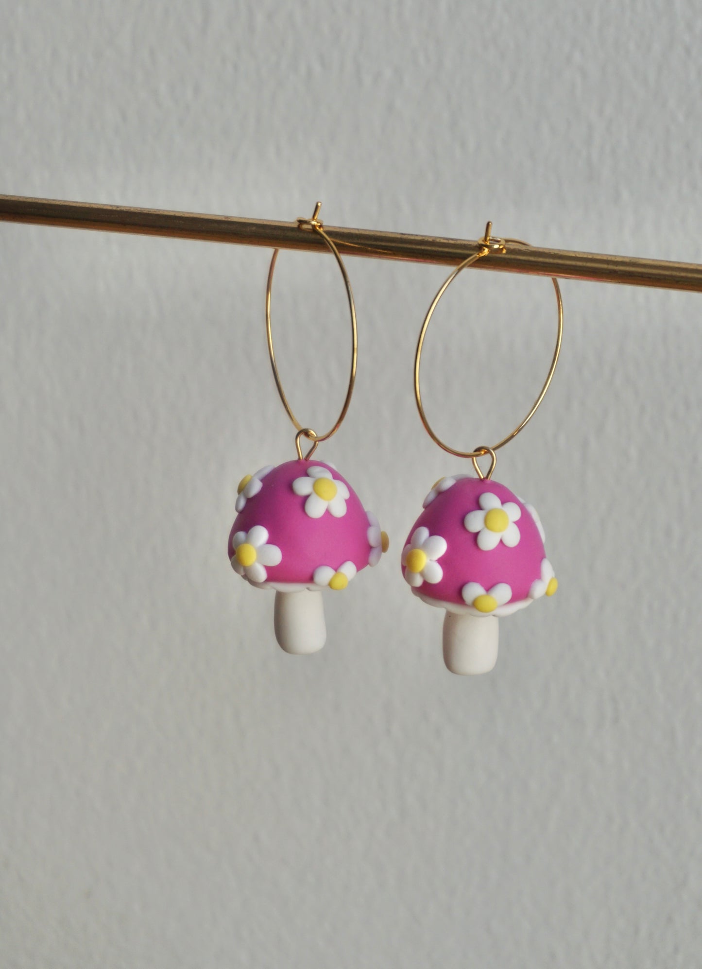 Big Mushroom Earrings