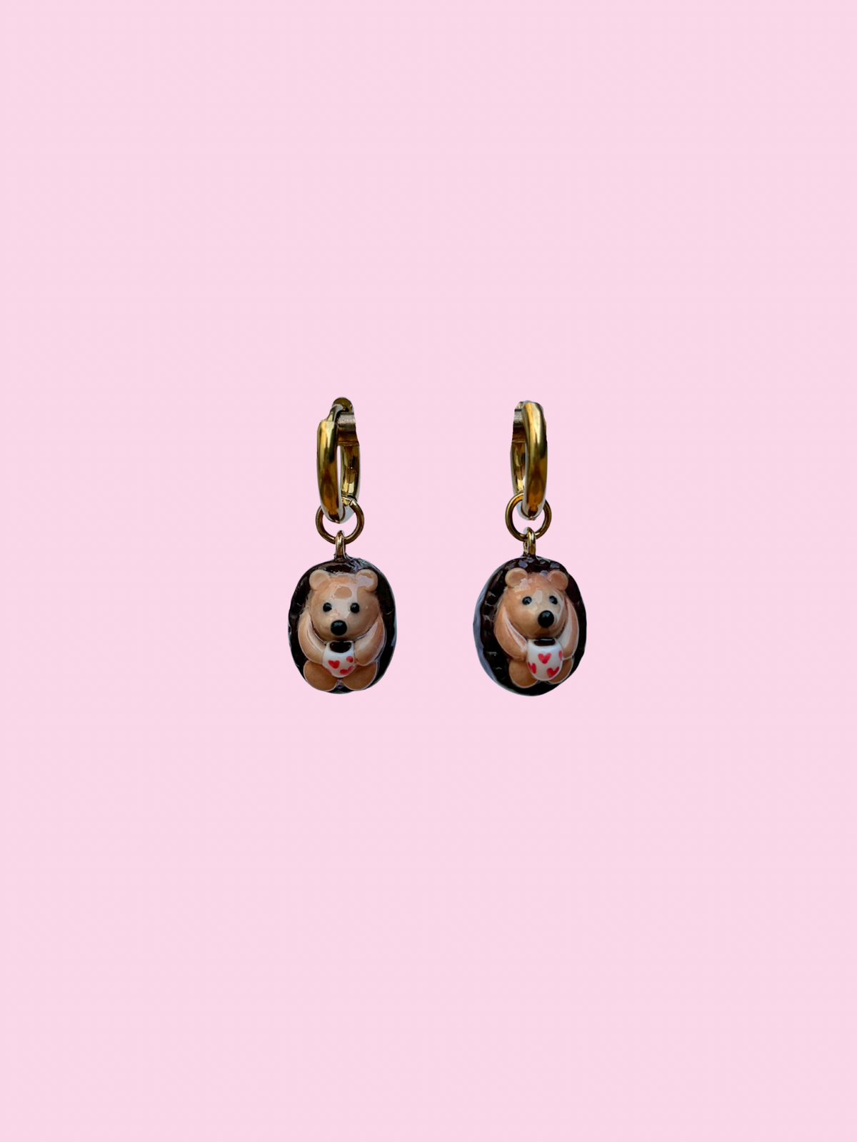 Cozy Hedgehog Earrings