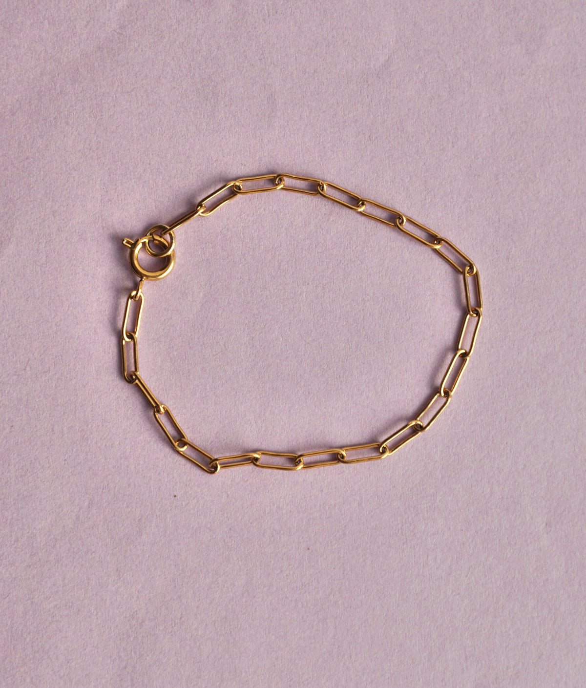 Chain Bracelet (for charms) Gold