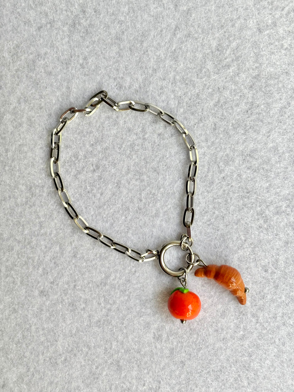 Chain Bracelet (for charms) Silver