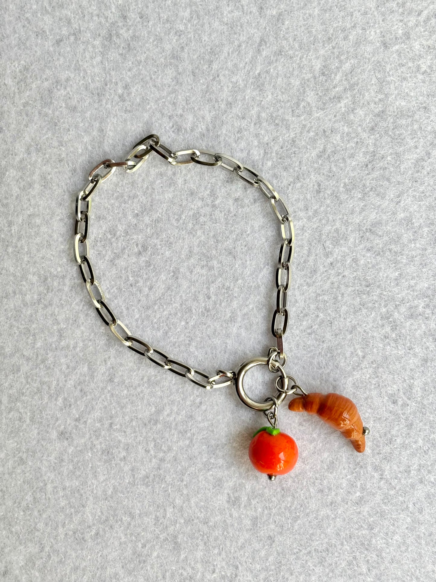 Chain Bracelet (for charms) Silver