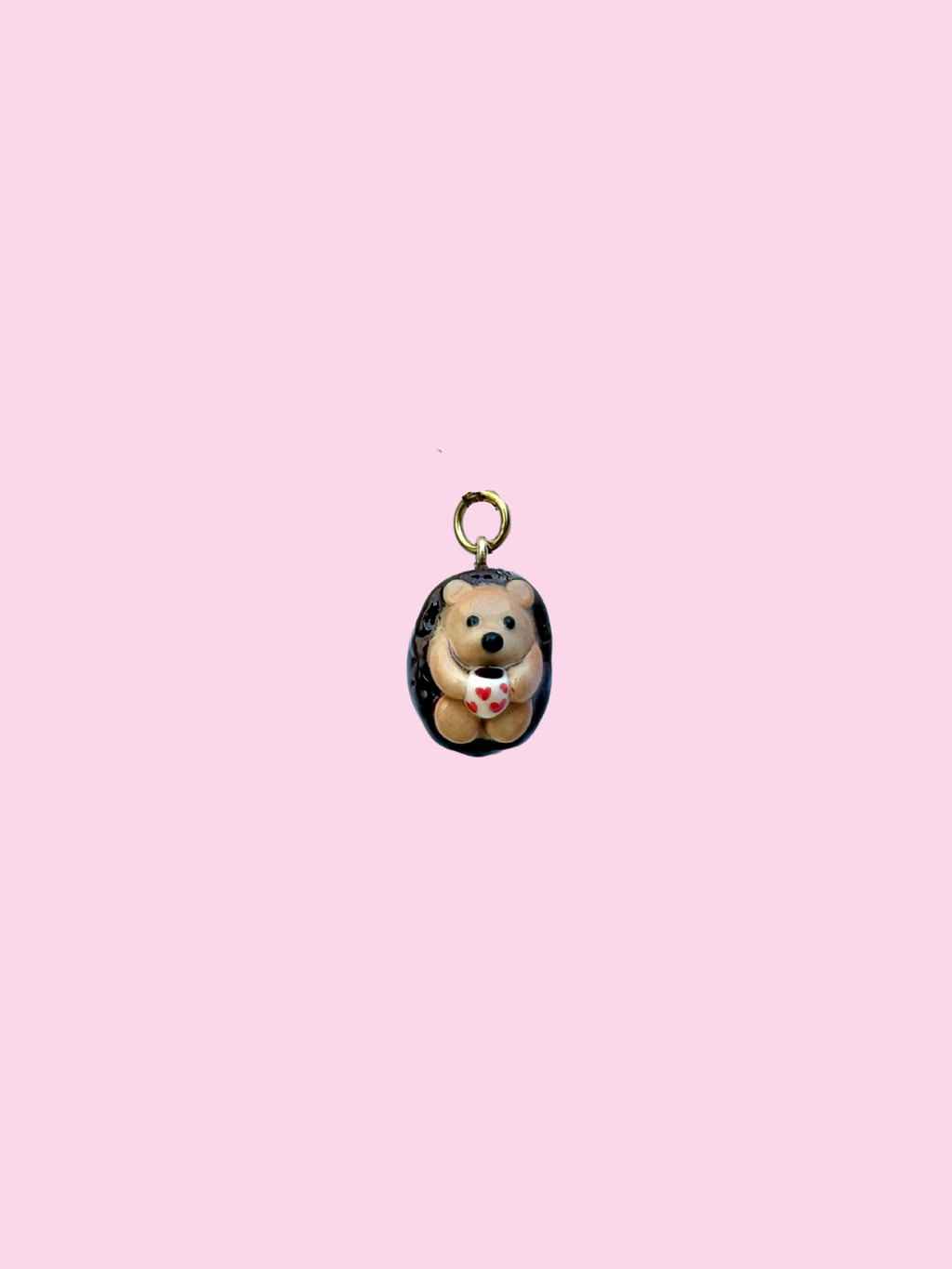 Cozy Hedgehog Charm