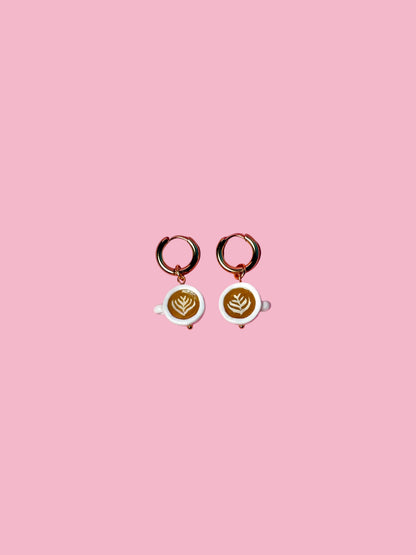 Cappuccino / Matcha Earrings
