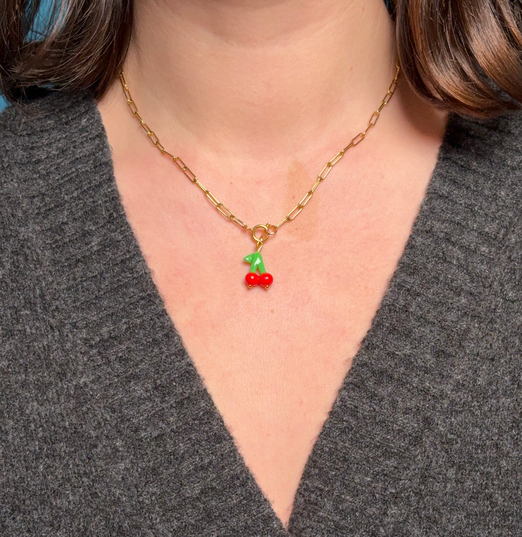 Chain Necklace (for charms) Gold