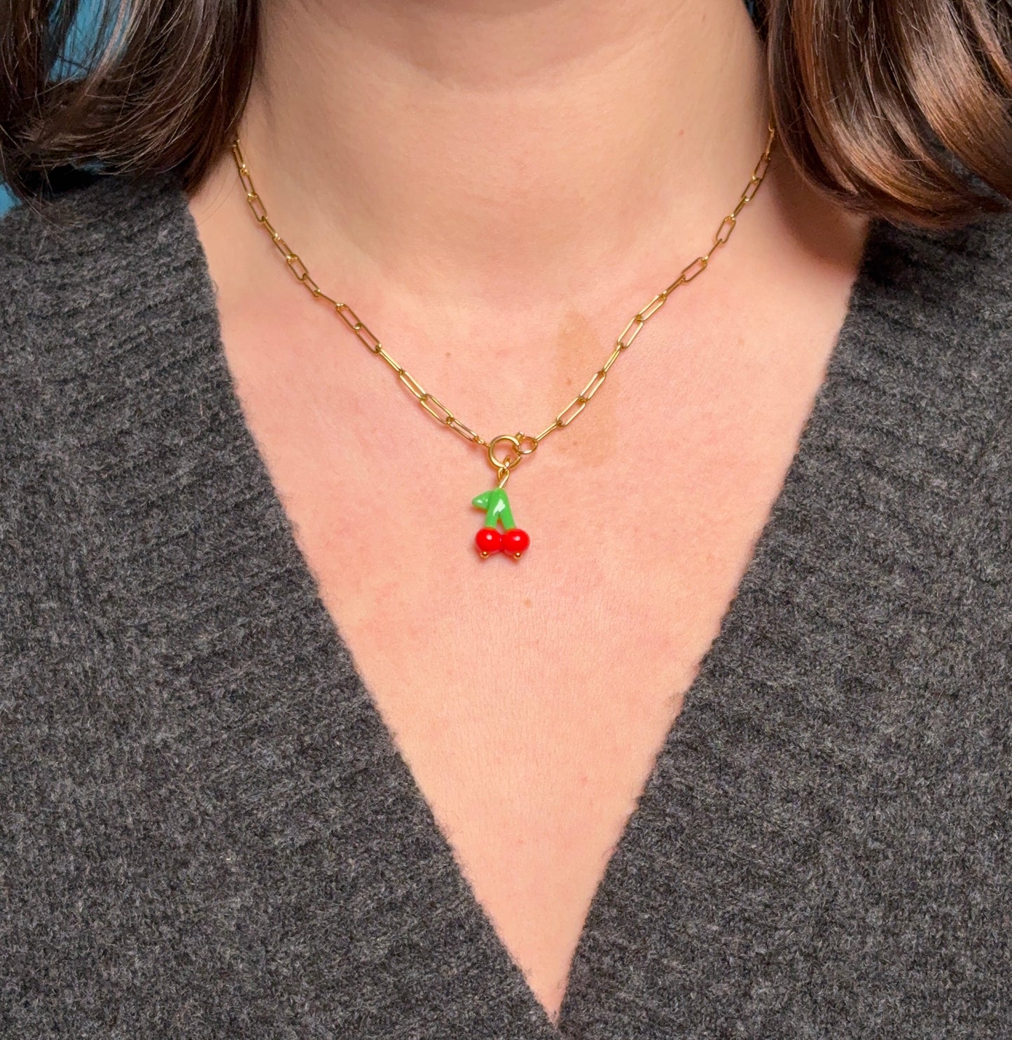 Chain Necklace (for charms) Gold