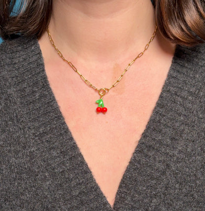 Chain Necklace (for charms) Gold