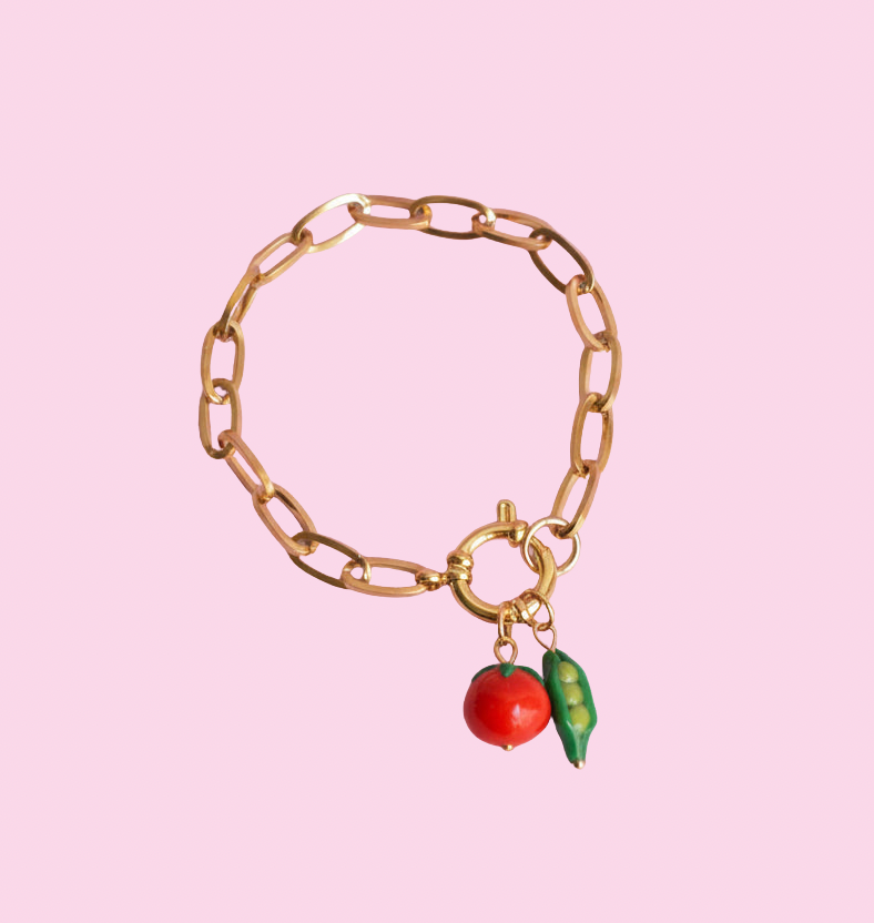 Chain Bracelet (for charms) Gold