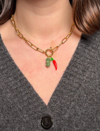 Chain Necklace (for charms) Gold