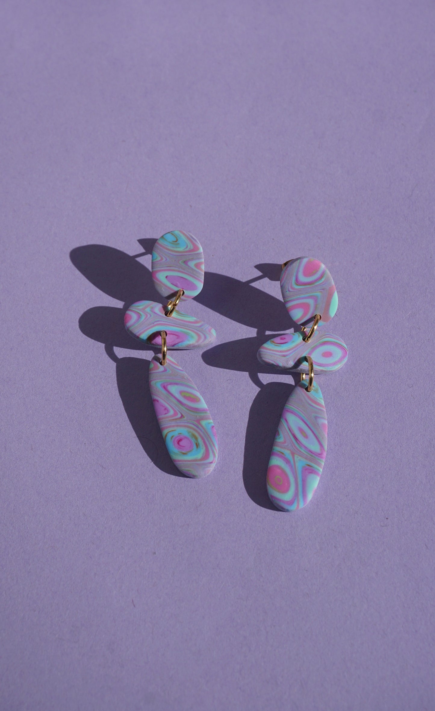 Mini Caterpillar Earrings