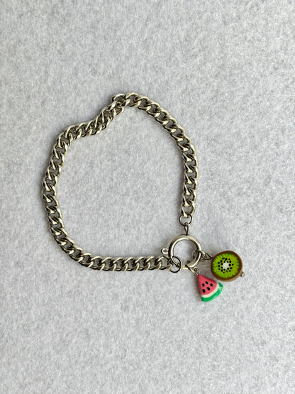 Chain Bracelet (for charms) Silver