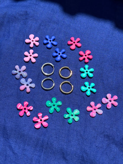Flower Hoops (Small)