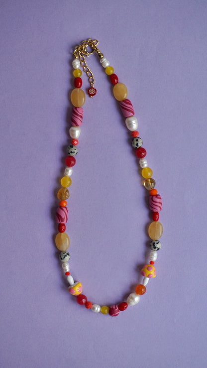 Mushroom Necklace