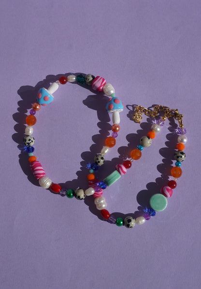 Mushroom Necklace