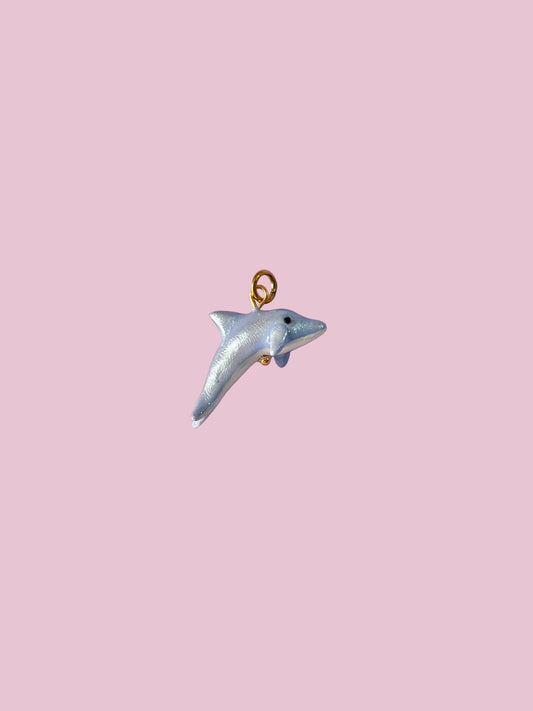 Disco Dolphin Charm