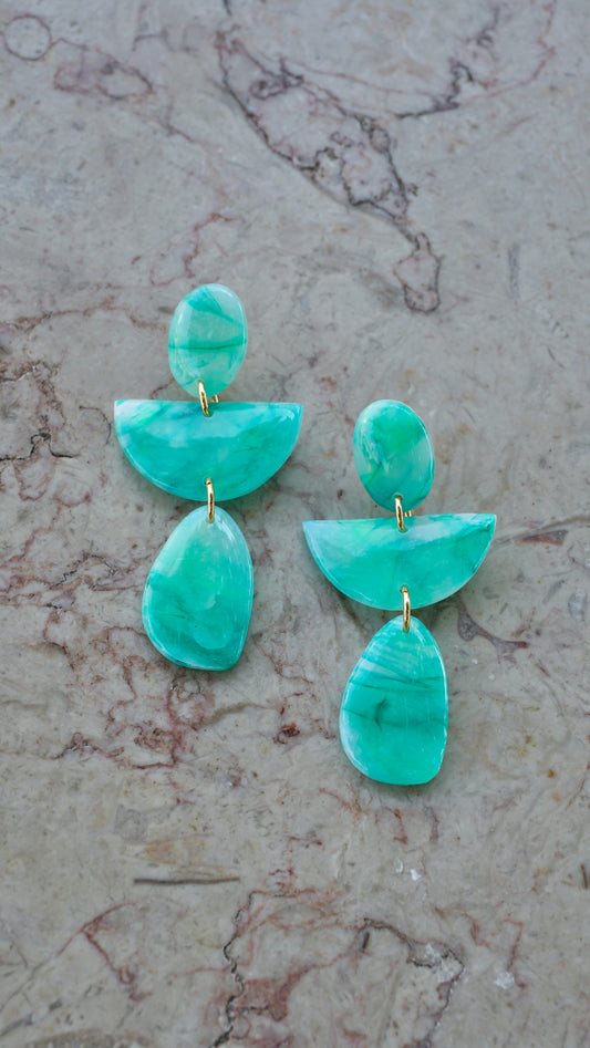 Stonehenge Earrings (Shiny)