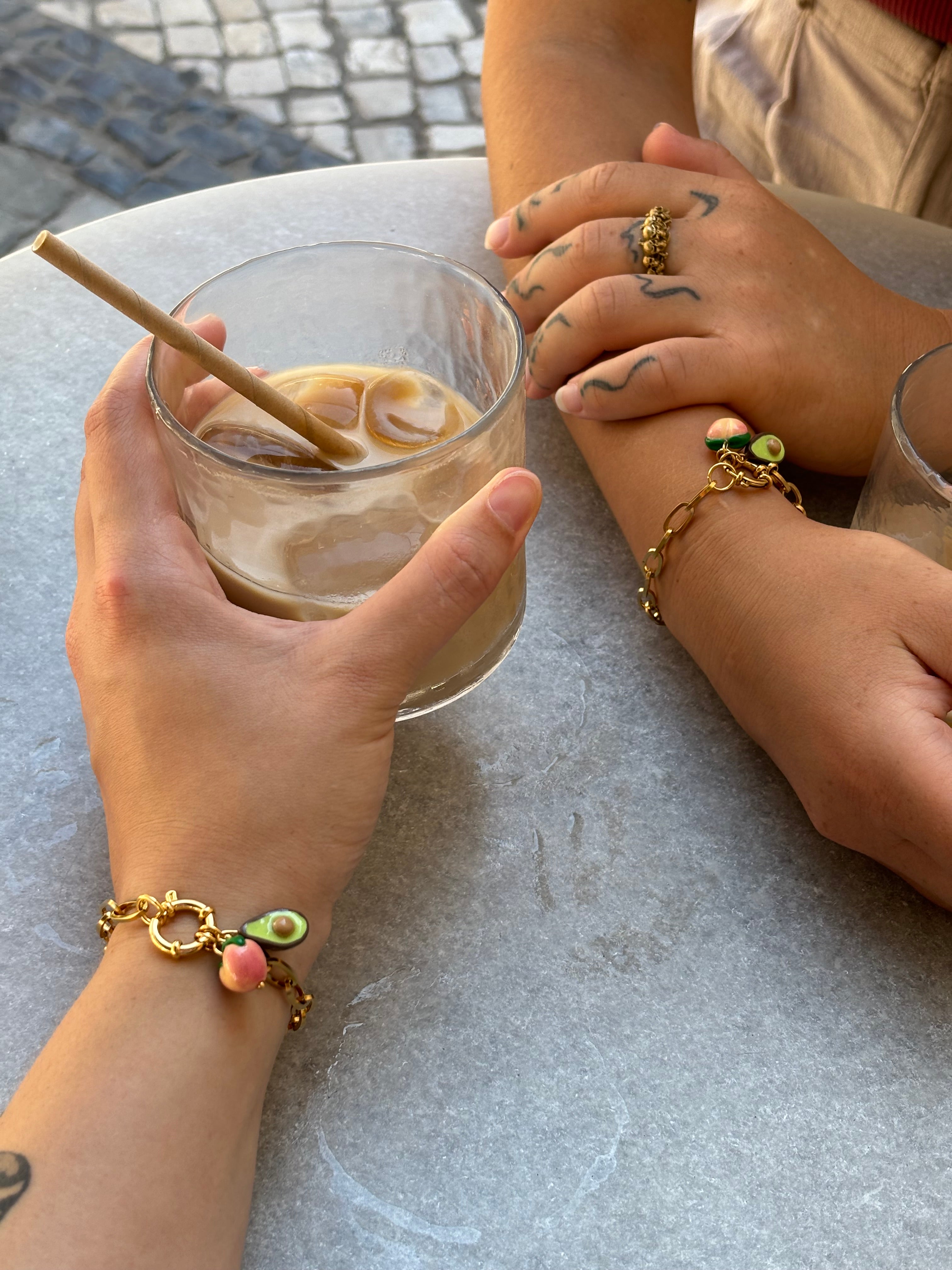 Chain Bracelet (for charms) Gold