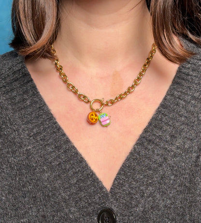 Chain Necklace (for charms) Gold