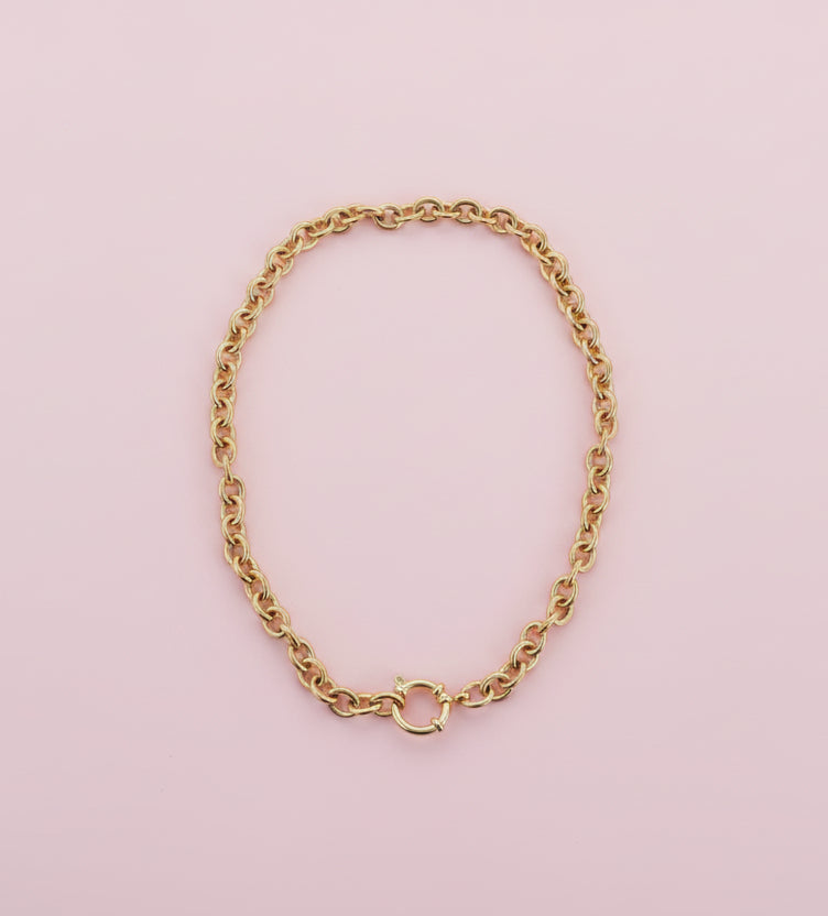 Chain Necklace (for charms) Gold