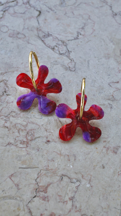 Flower Hoops (Big)