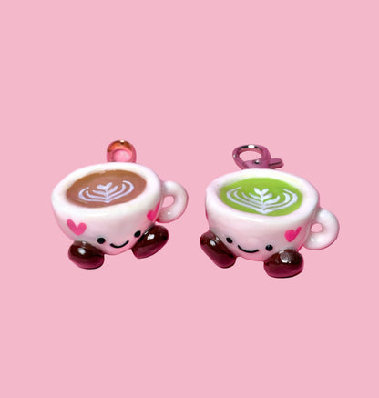 Cappuccino / Matcha Cutie Keychain