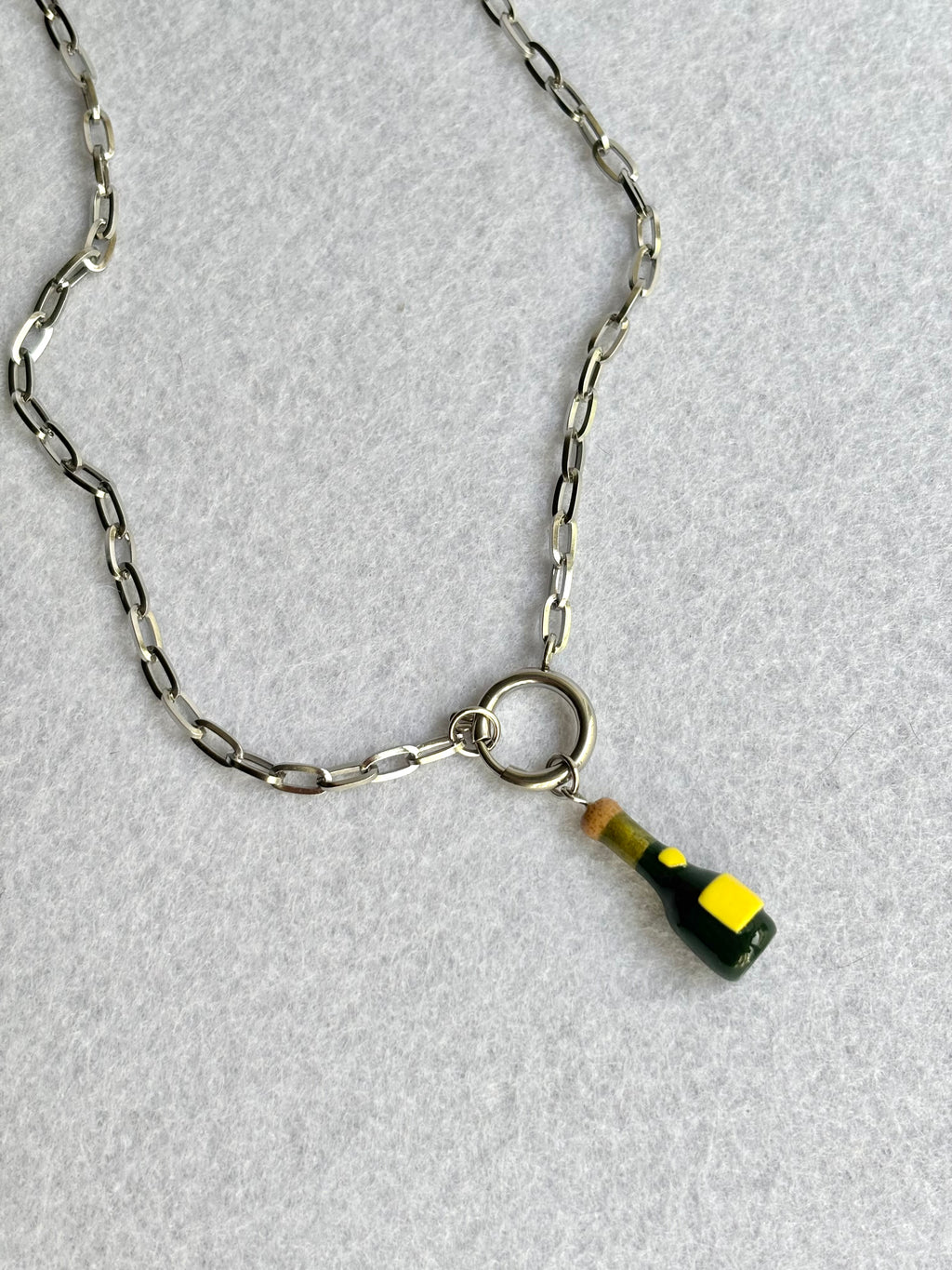 Chain Necklace (for charms) Silver