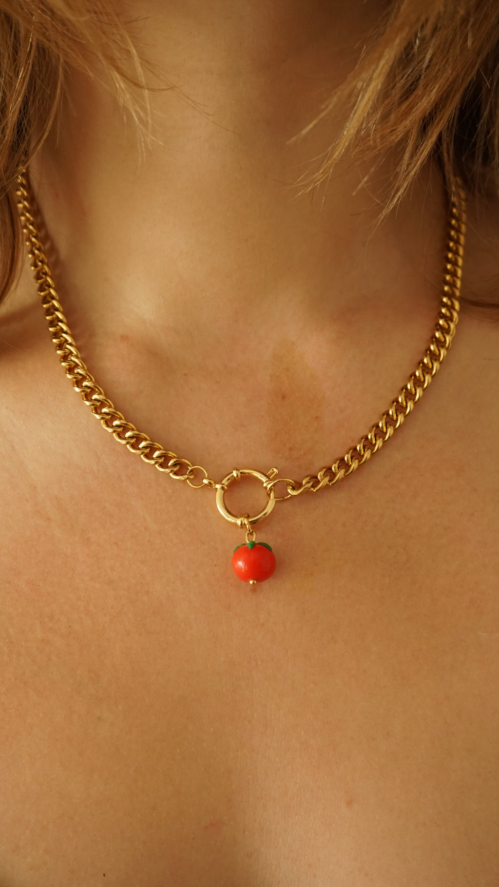 Chain Necklace (for charms) Gold