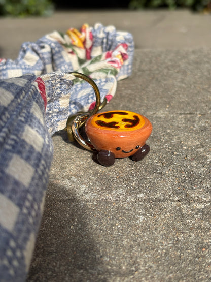 Pastel de Nata Cutie Keychain