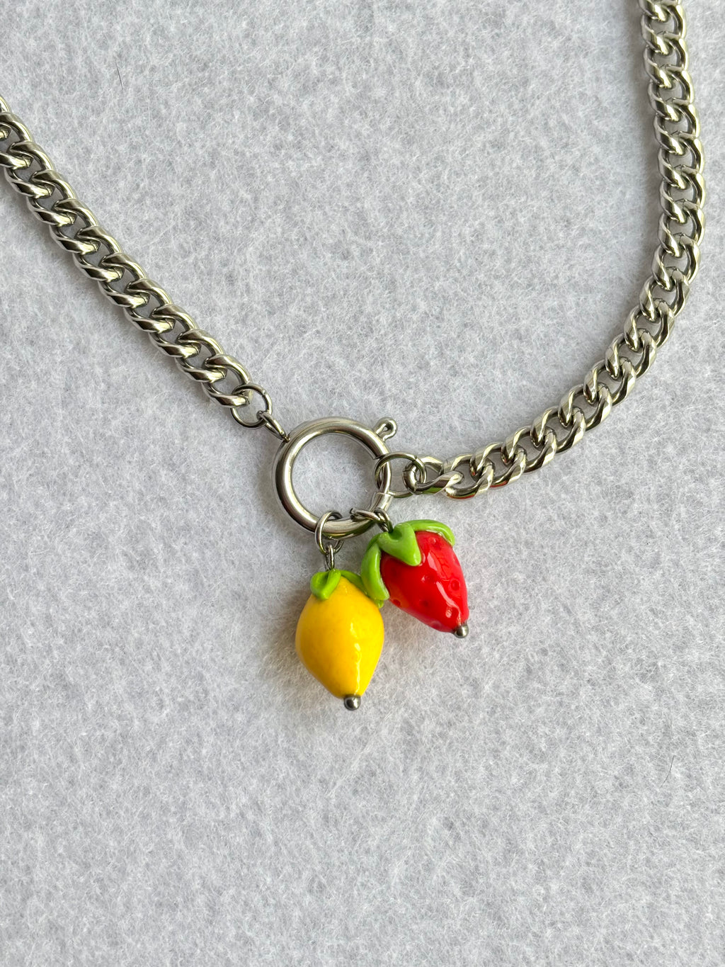 Chain Necklace (for charms) Silver