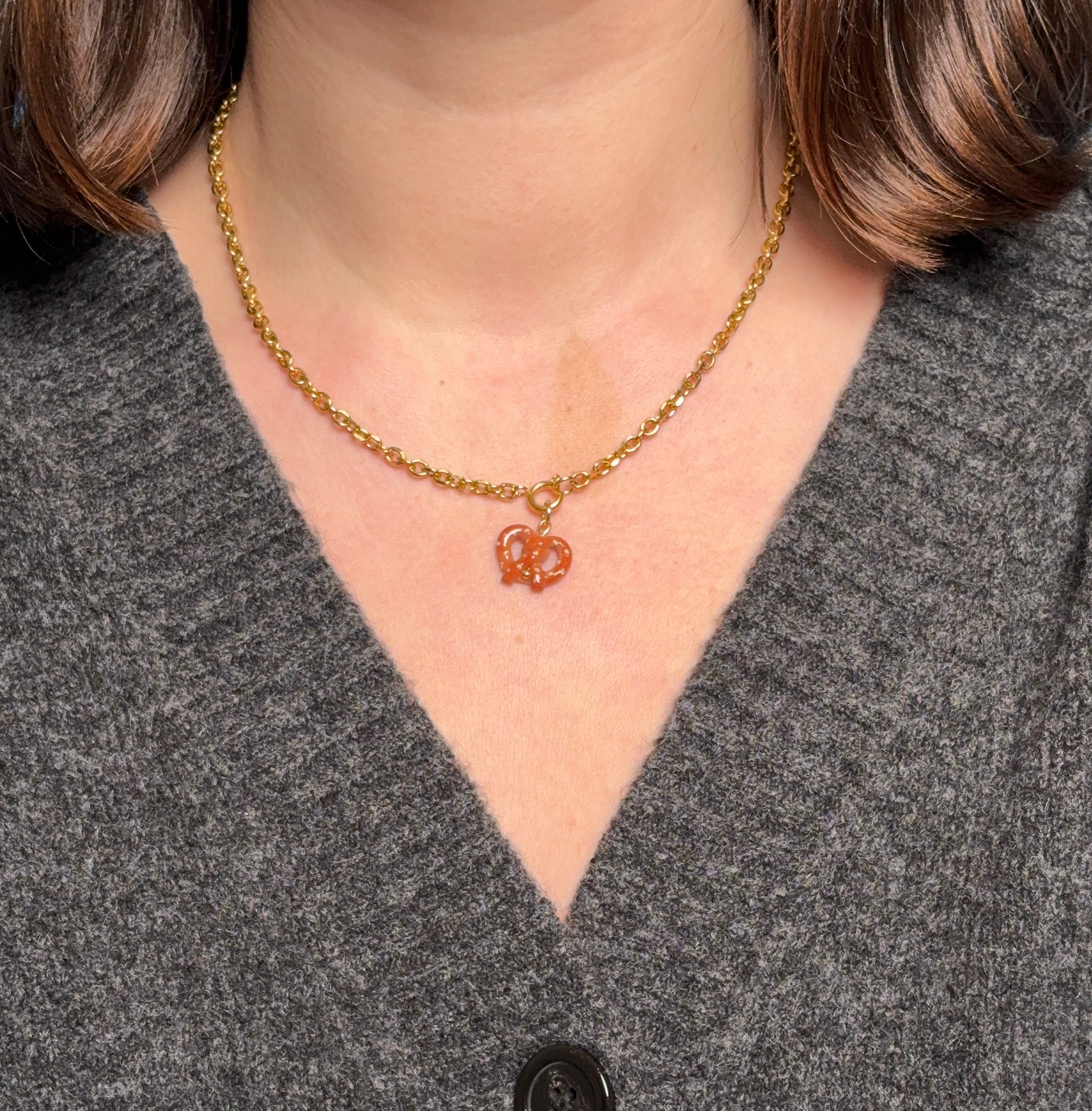 Chain Necklace (for charms) Gold