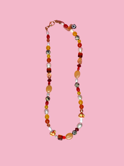 Mushroom Necklace