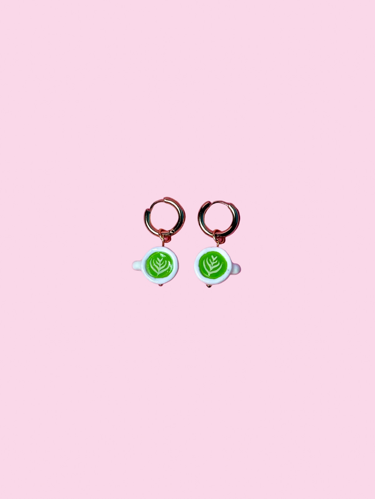 Cappuccino / Matcha Earrings