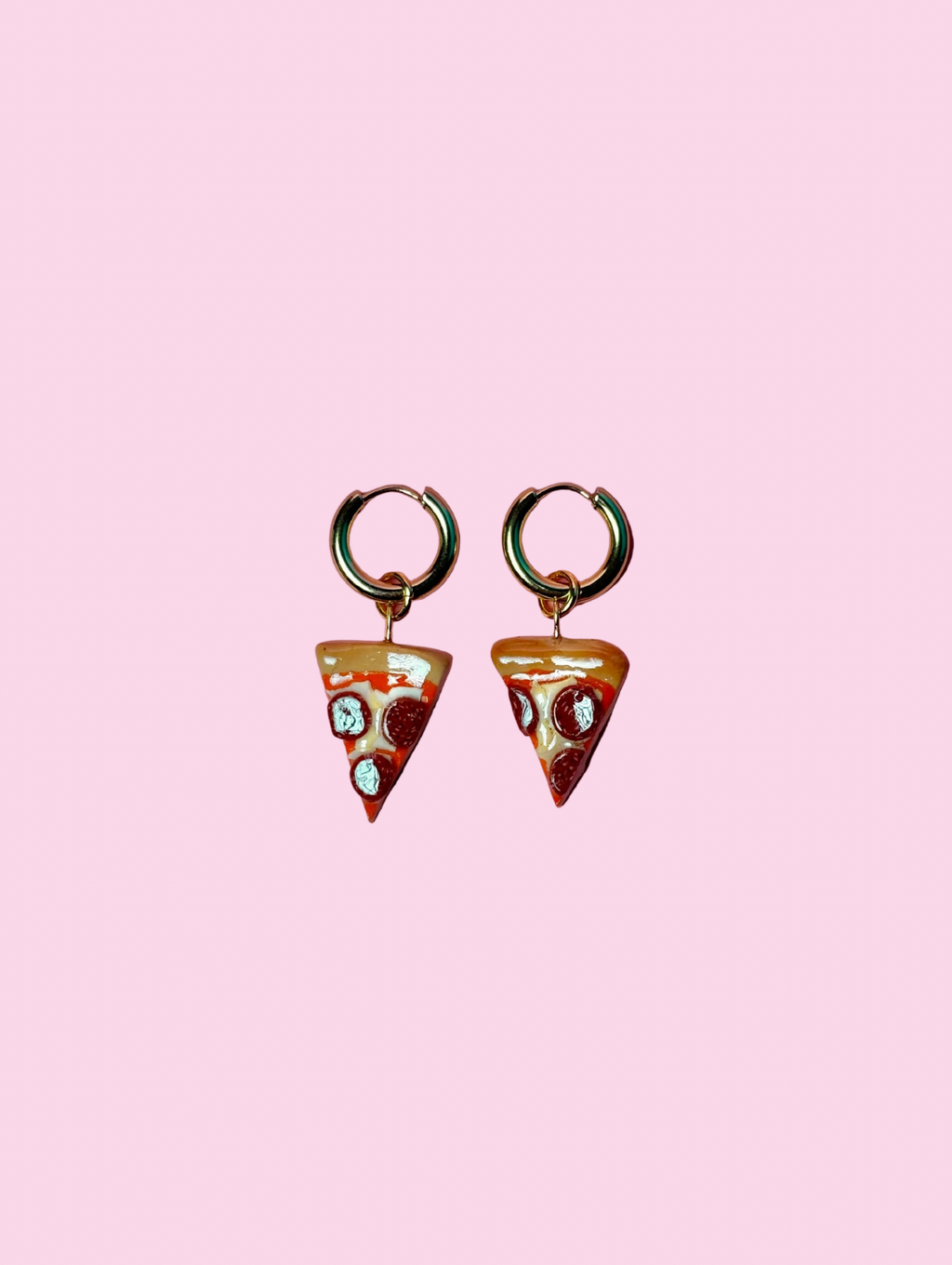 Pizza Earrings